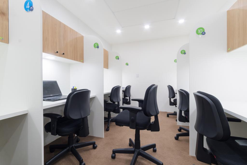 Espaço moderno de coworking